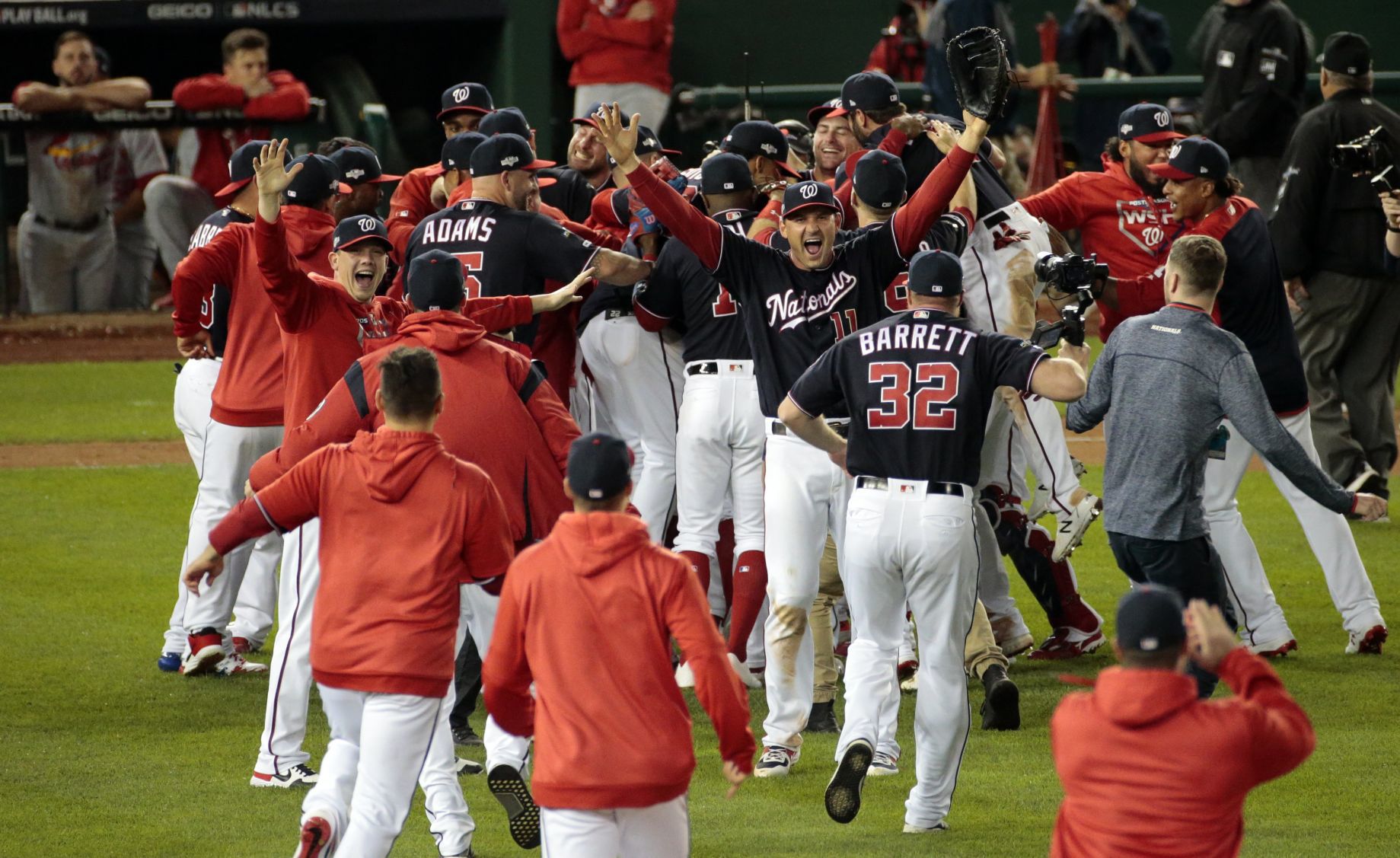 Cardinals on the brink of elimination from the National League Championship Series in Washington